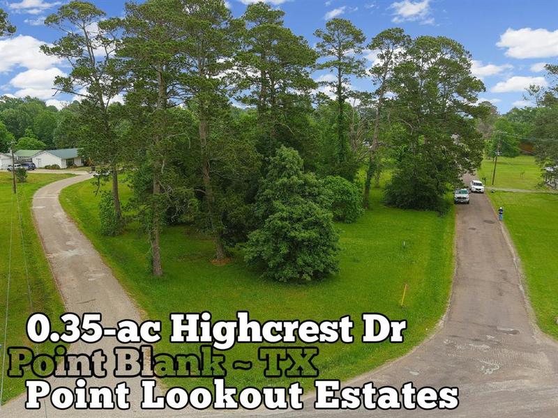 0.35-ac Highcrest Dr, Point Blank, TX 77364 for Sale