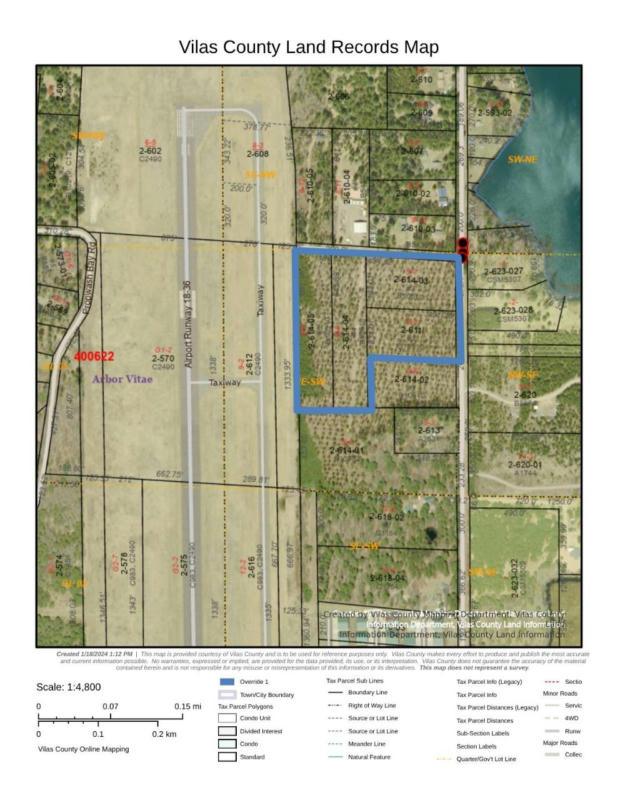ON FARMING RD N, Arbor Vitae, WI 54568 Land For Sale  MLS# 205223