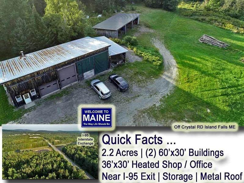 OFF CRYSTAL ROAD, Island Falls, ME 04747 Land For Sale  MLS# 1571504