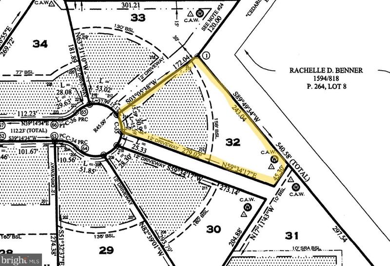 0 (Lot 32) Maxwell Ln, Salisbury, MD 21801 - MLS MDWC2010134 for Sale