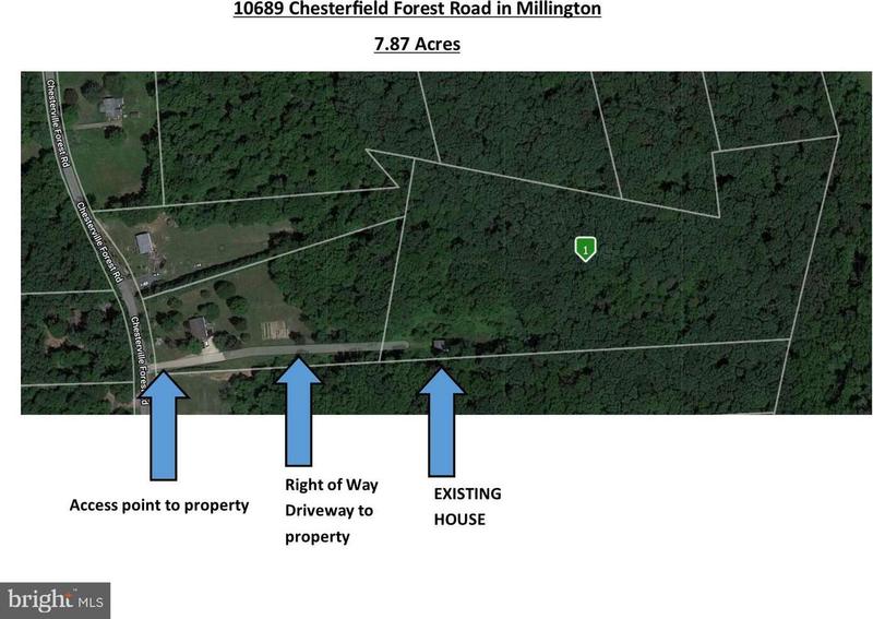 10689 CHESTERVILLE FOREST ROAD, MILLINGTON, MD 21651  617475896 for Sale