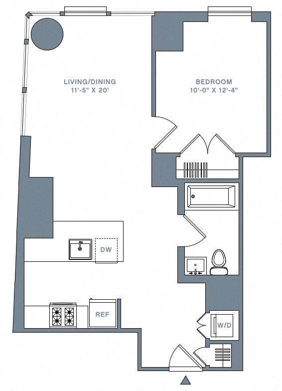1 Bedroom 1 Bath In Manhattan NY 10038 for Rent
