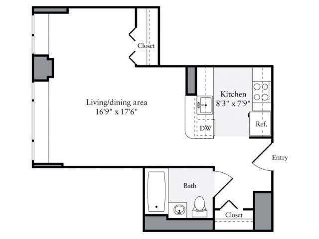 0 Bedroom 1 Bath In Manhattan NY 10019 for Rent