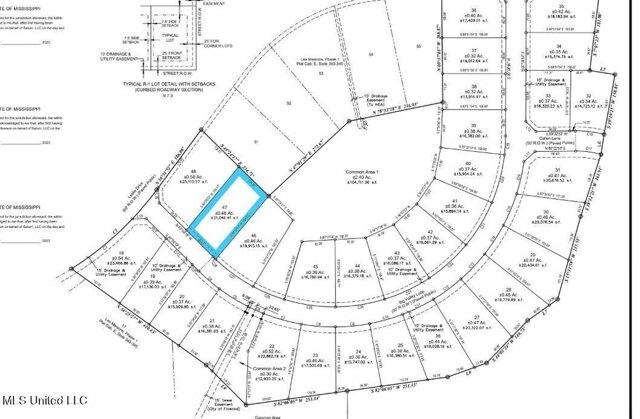Plot For Sale In Flowood, Mississippi
