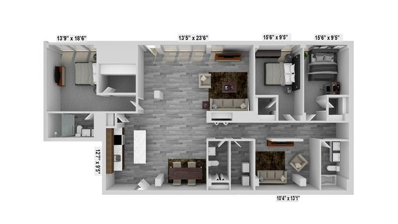 251 Dekalb - 3 Bed Townhouse Deluxe for Rent