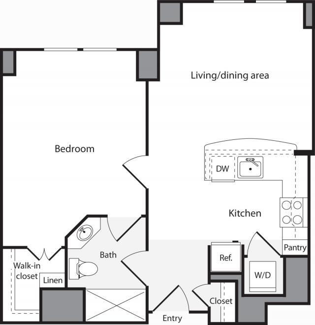 1 bedroom in Boston MA 02116 for Rent