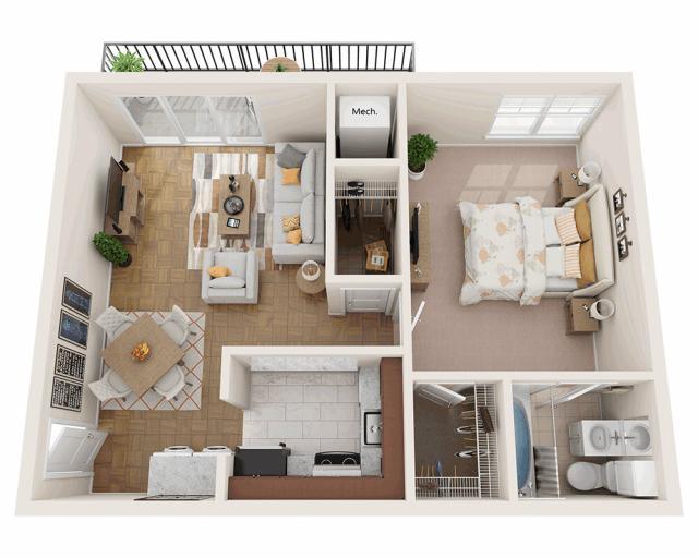 1 bedroom in Norwood MA 02062 for Rent
