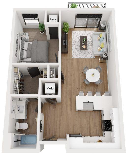 The Reeve Lakeside - PLAN B5 for Rent
