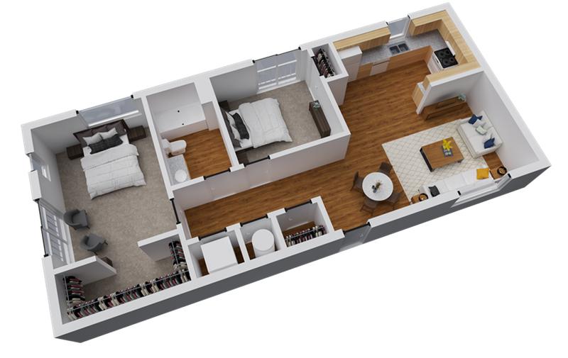 Florence Square - BURGUNDY for Rent
