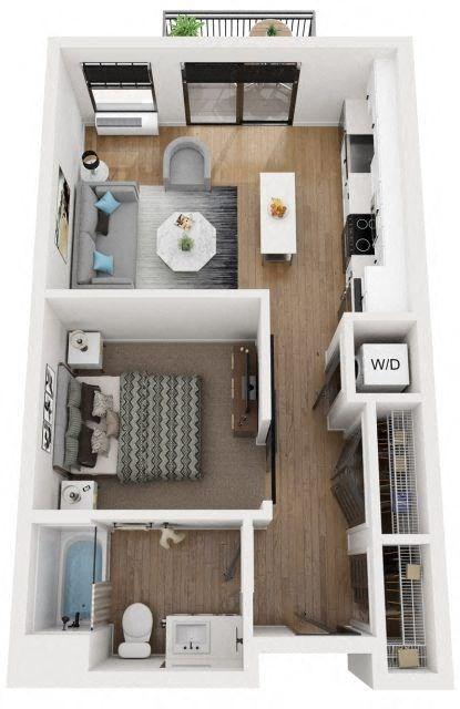 The Reeve Lakeside - PLAN B15.2 for Rent