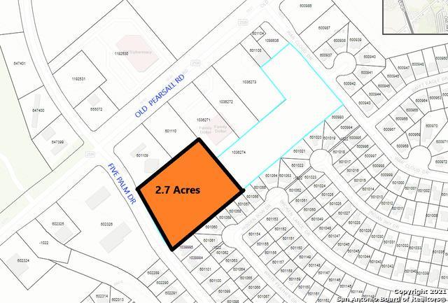 0 OLD PEARSALL RD & FIVE PALM DR, San Antonio, TX 78242 for Sale
