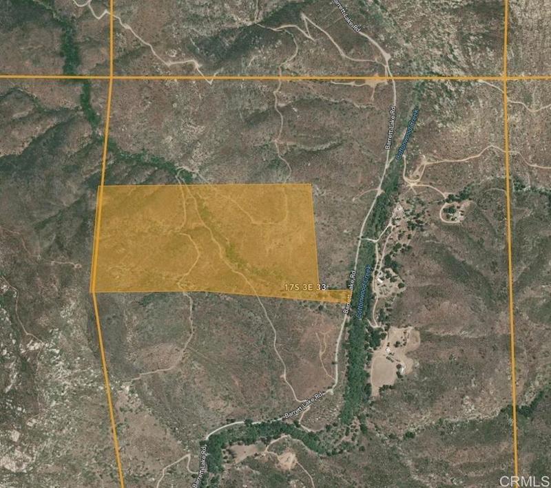 Barrett Lake Road, Dulzura, CA 91917 for Sale