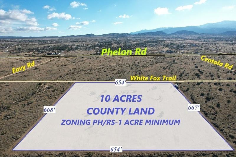 0 White Fox Trail, Phelan, CA 92371 - MLS CV24003178 for Sale