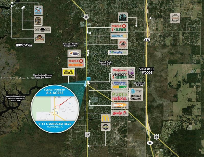 9161 South Suncoast Boulevard, Homosassa, FL 34446 for Sale