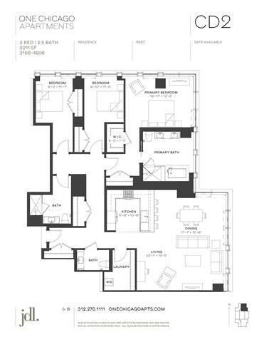 1 Bedroom 1 Bath In Chicago IL 60654 for Rent