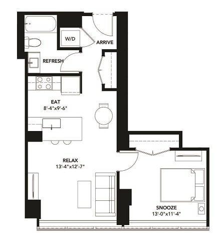 1 Bedroom 1 Bath In Chicago IL 60605 for Rent
