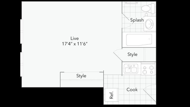 0 Bedroom 1 Bath In Chicago IL 60611 for Rent
