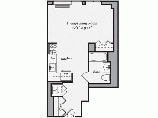 0 Bedroom 1 Bath In Manhattan NY 10025 for Rent