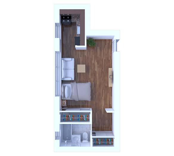 0 Bedroom 1 Bath In Chicago IL 60615 for Rent