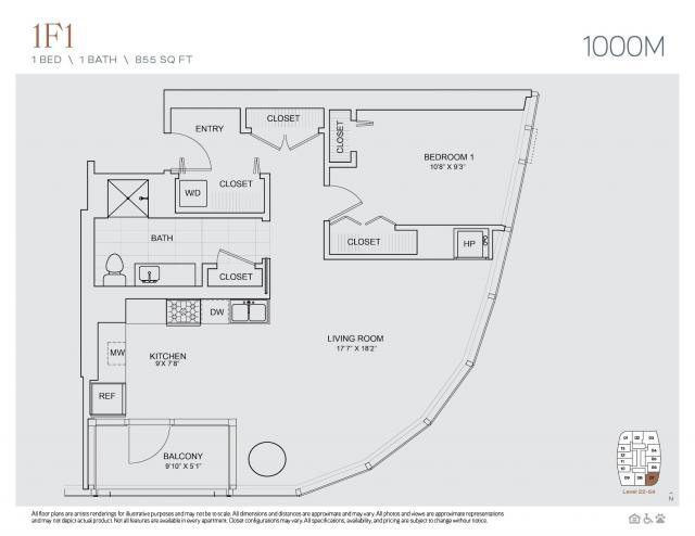 1 Bedroom 1 Bath In Chicago IL 60605 for Rent