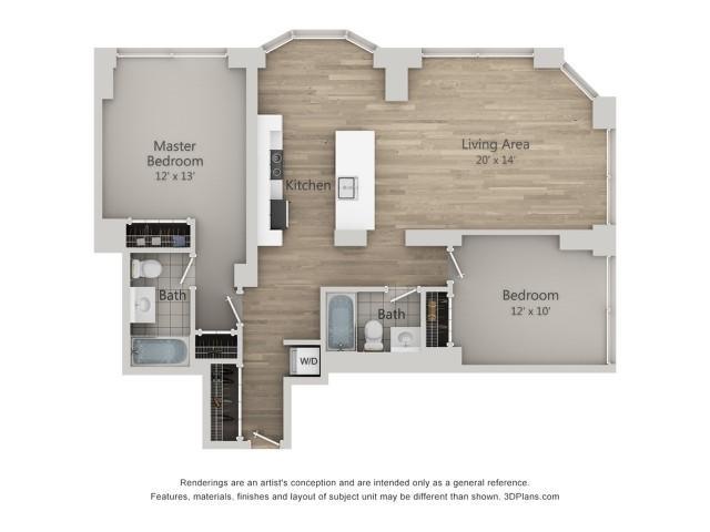 2 Bedroom 2 Bath In Evanston IL 60201 for Rent