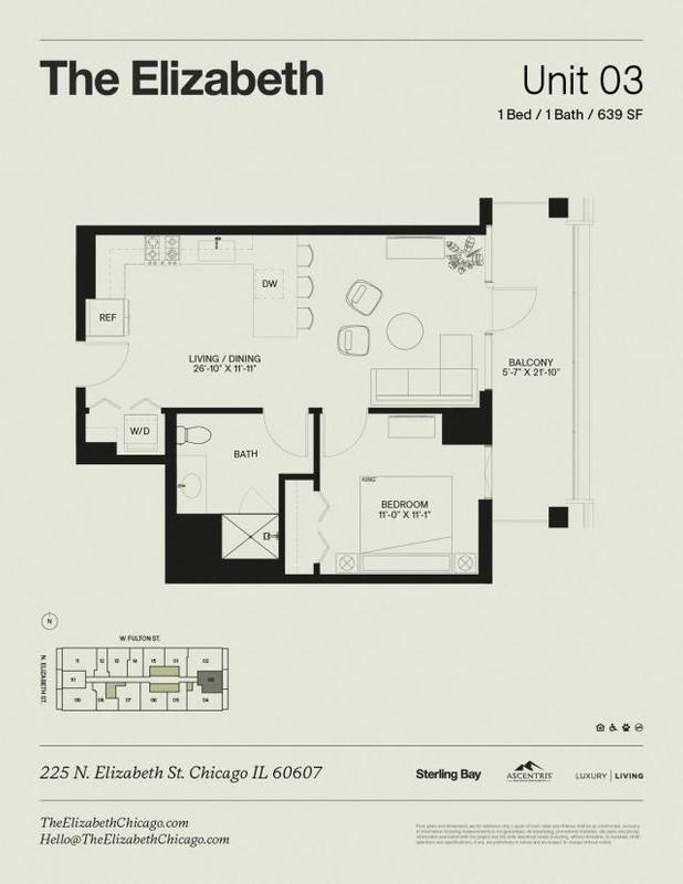 1 Bedroom 1 Bath In Chicago IL 60607 for Rent