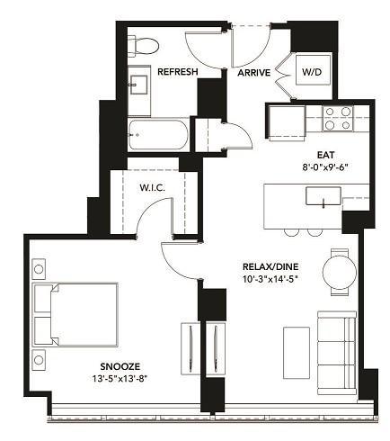 1 Bedroom 1 Bath In Chicago IL 60605 for Rent