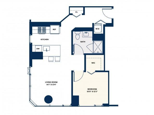 1 Bedroom 1 Bath In Chicago IL 60605 for Rent