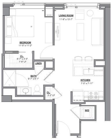 1 Bedroom 1 Bath In Chicago IL 60610 for Rent