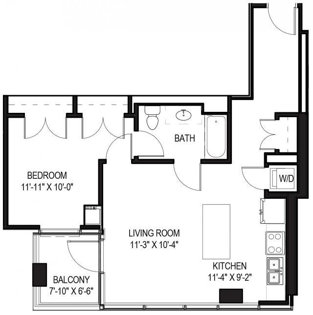 1 Bedroom 1 Bath In Chicago IL 60661 for Rent