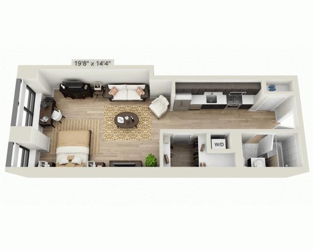 0 Bedroom 1 Bath In Manhattan NY 10005 for Rent