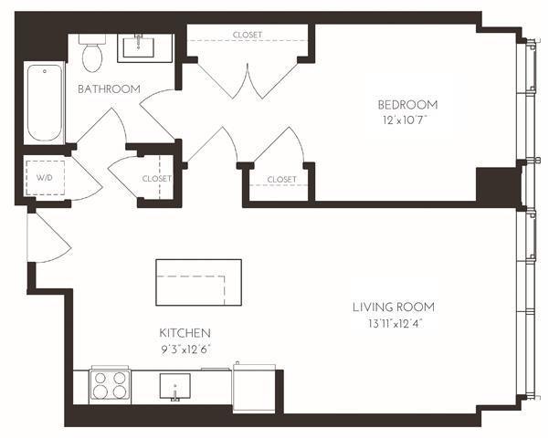 1 Bedroom 1 Bath In Boston MA 02210 for Rent