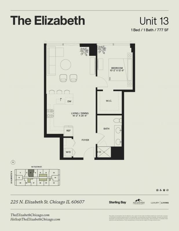 1 Bedroom 1 Bath In Chicago IL 60607 for Rent