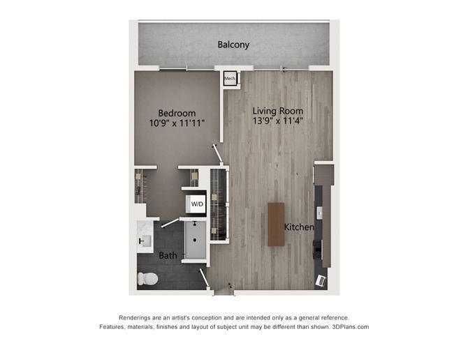 1 Bedroom 1 Bath In Chicago IL 60607 for Rent