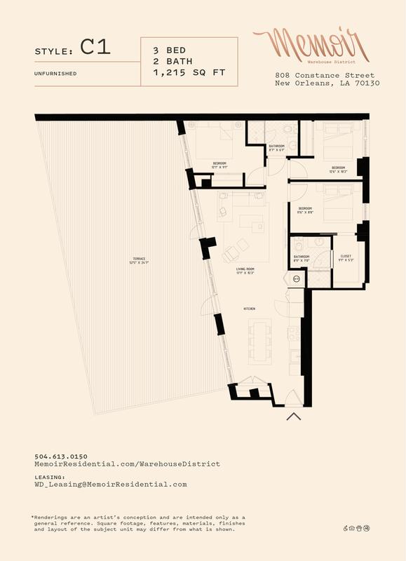 Memoir Warehouse District - C1 for Rent