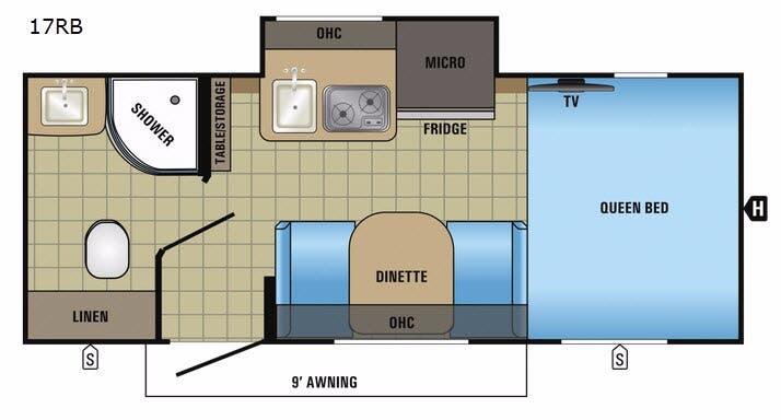 2017 Jayco Hummingbird 17RB for Sale