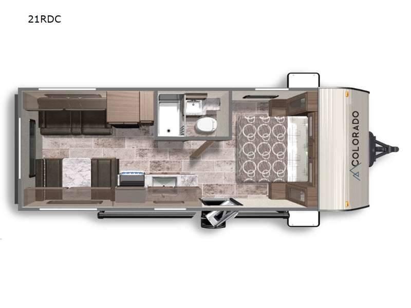 2022 Dutchmen Dutchmen RV Colorado 21RDC 25ft for Sale