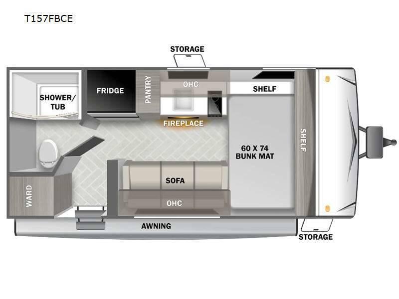 2024 Forest River Wildwood Select T157FBCE 19ft for Sale