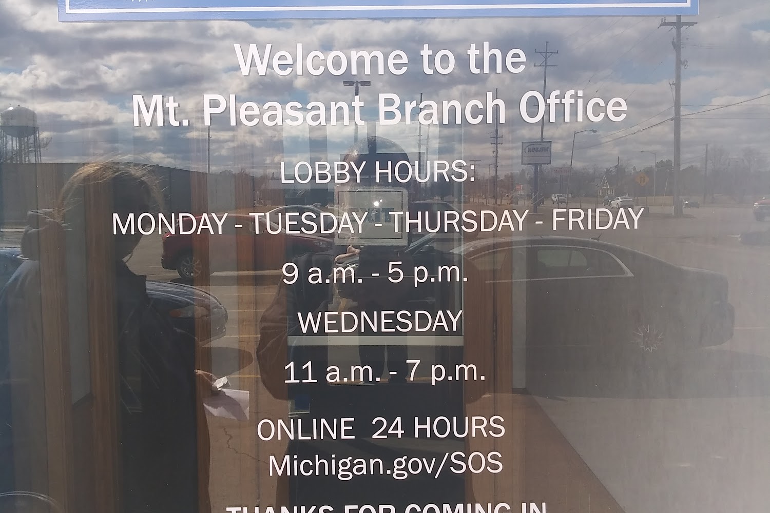 Mount Pleasant Secretary of State Branch Office