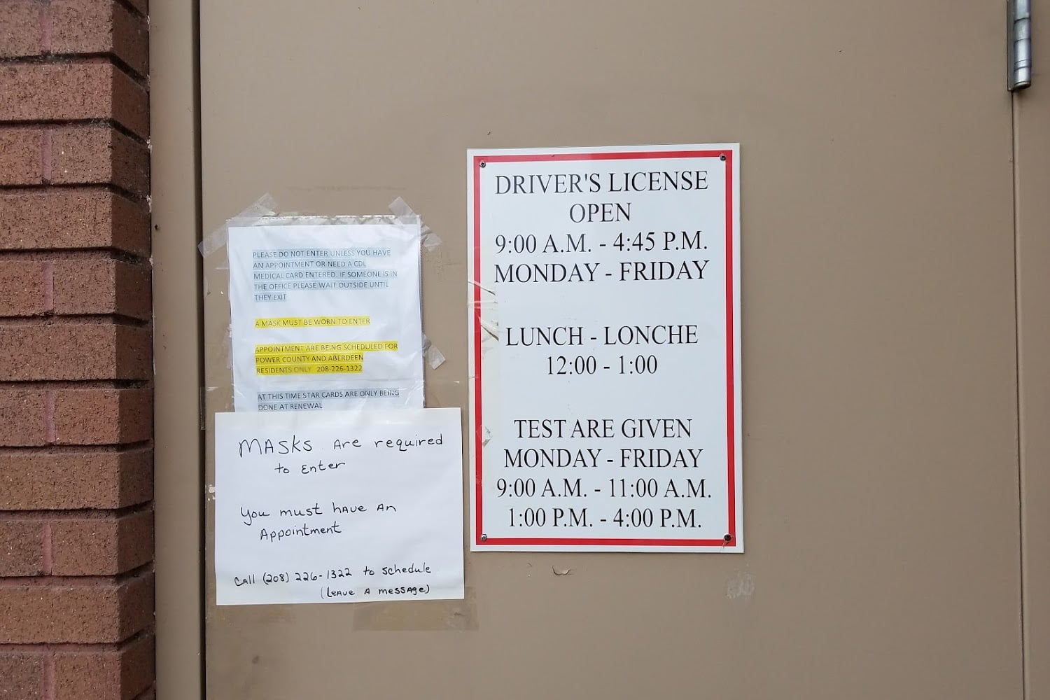 American Falls License Office