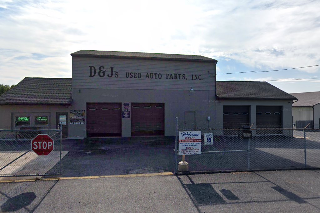 Coopersburg D&J Auto Parts Messenger Service